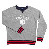 <b>Polo Ralph Lauren</b><br>Свитшот Polo Ralph Lauren 322671560001 для мальчиков, цвет серый