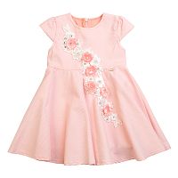 <b>LILAX</b><br>Платье с цветами LILAX 4238 для девочек, цвет розовый