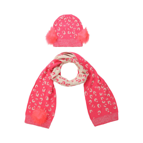 Шапка и шарф Billieblush U18097/48M для девочки, цвет розовый