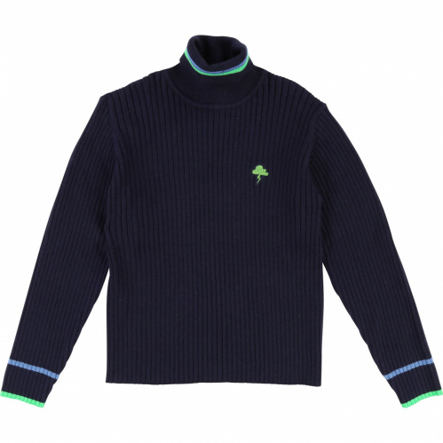 Пуловер с высоким горлом Billybandit V25377/85T FW18/19 для мальчиков, цвет синий