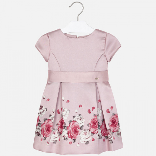 Платье MAYORAL 4922/81 для девочки, цвет розовый, с поясом
